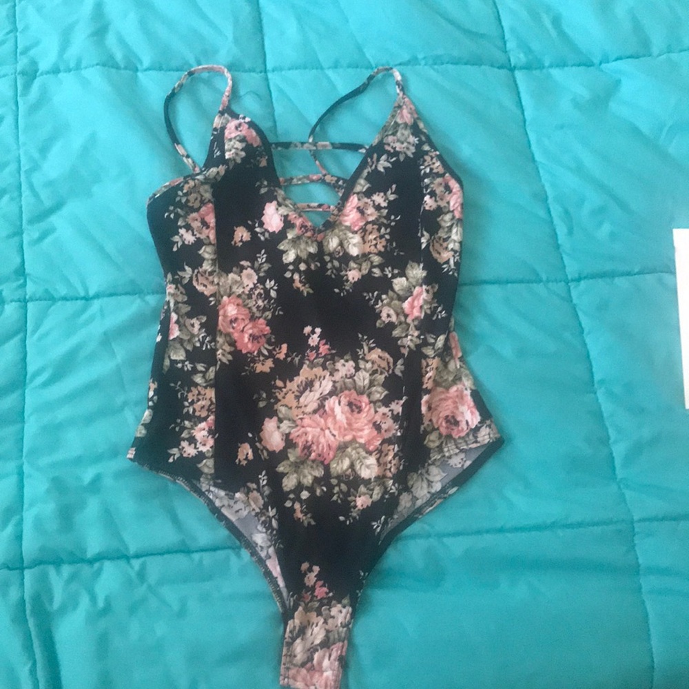 Floral bodysuit